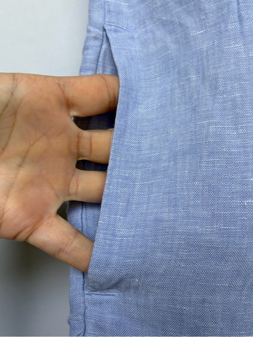J. Crew Light Blue Button-Front Shirt Dress - Picture 12 of 16